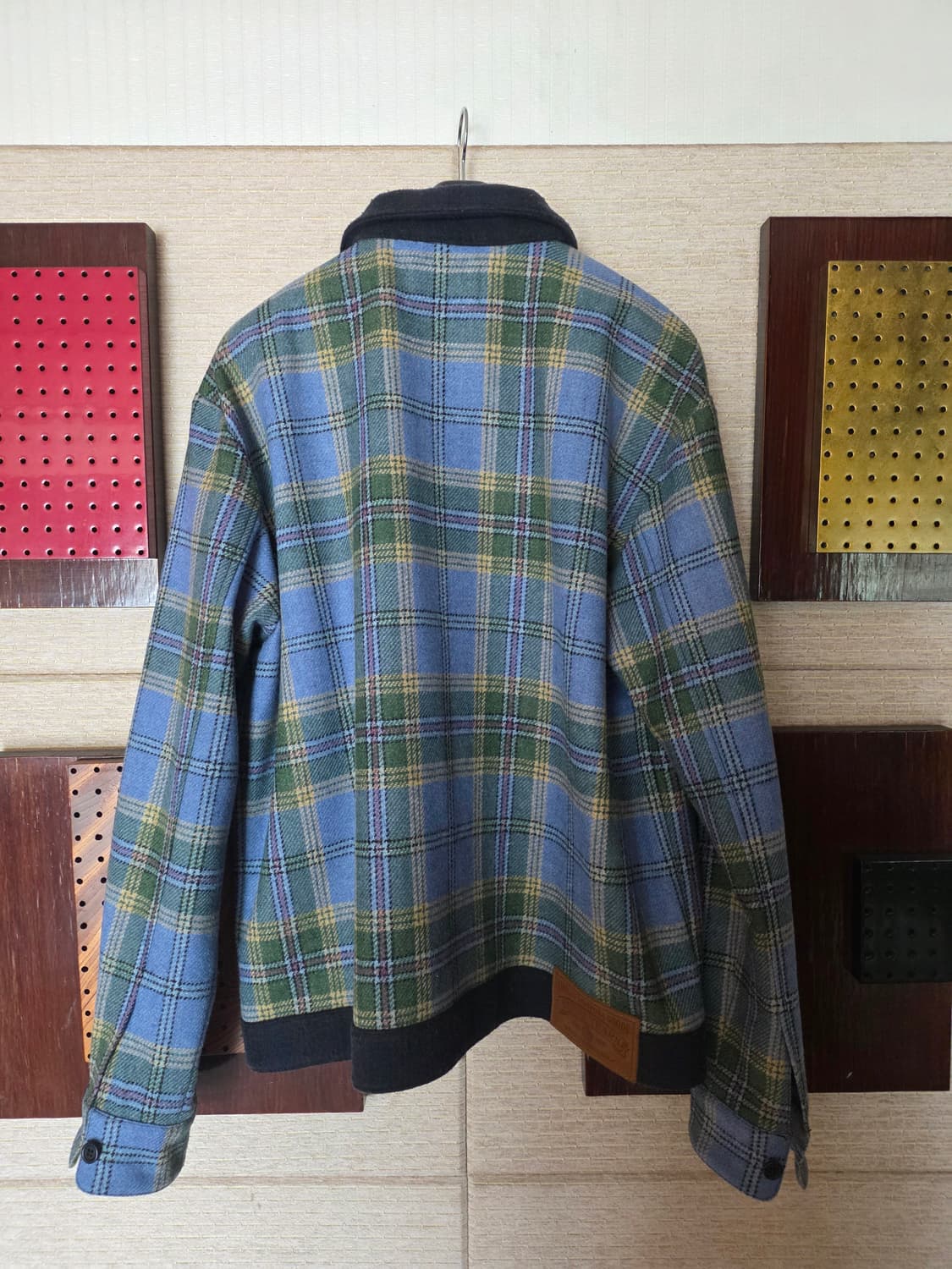 데님티어스 타탄 울 셔츠 상품이미지2