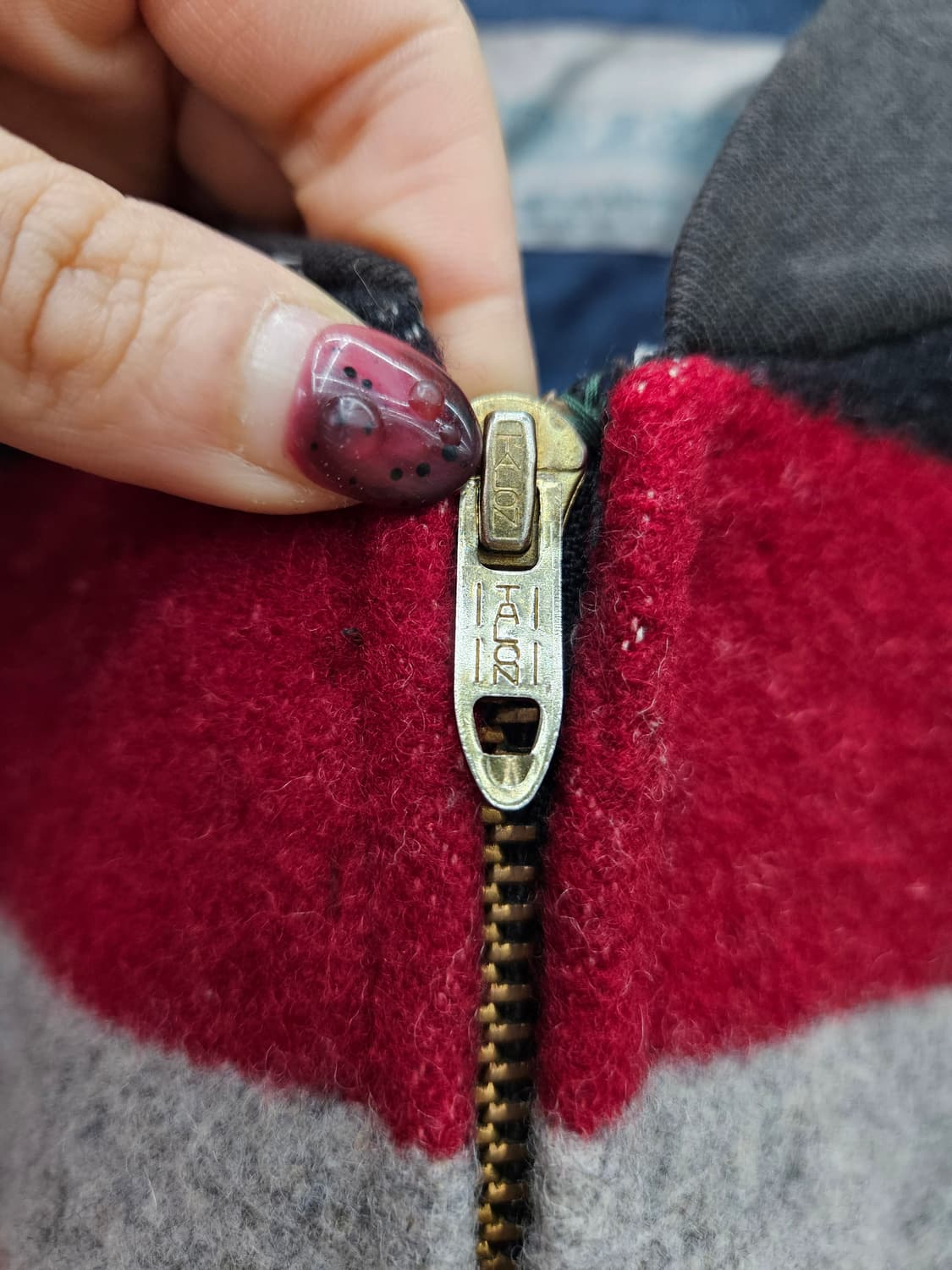 디네 비 아츠 코퍼러티브 나바호 패턴 빈티지 울 자켓 M 상품이미지3