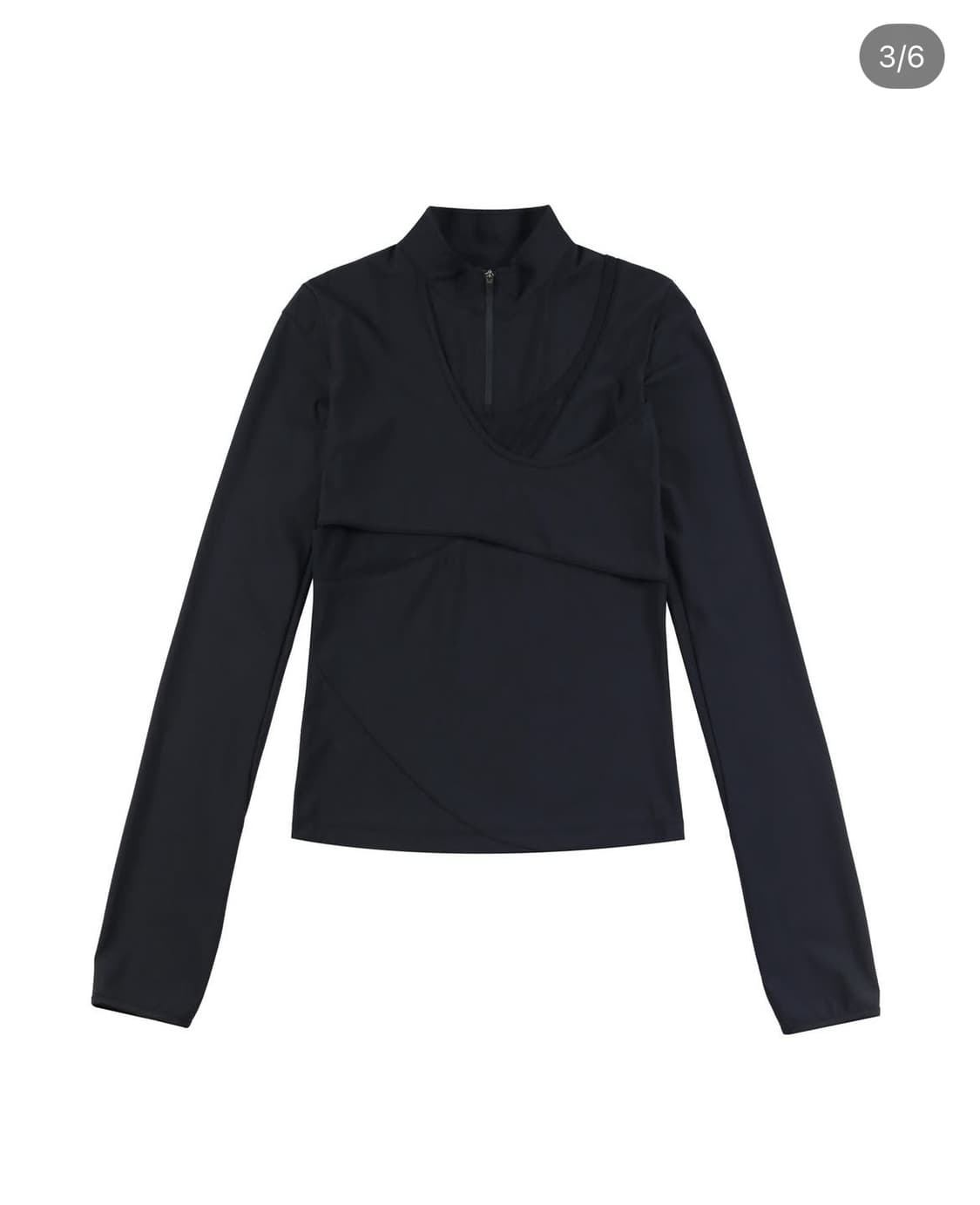 Differentis Mesh Layered Top 상품이미지1