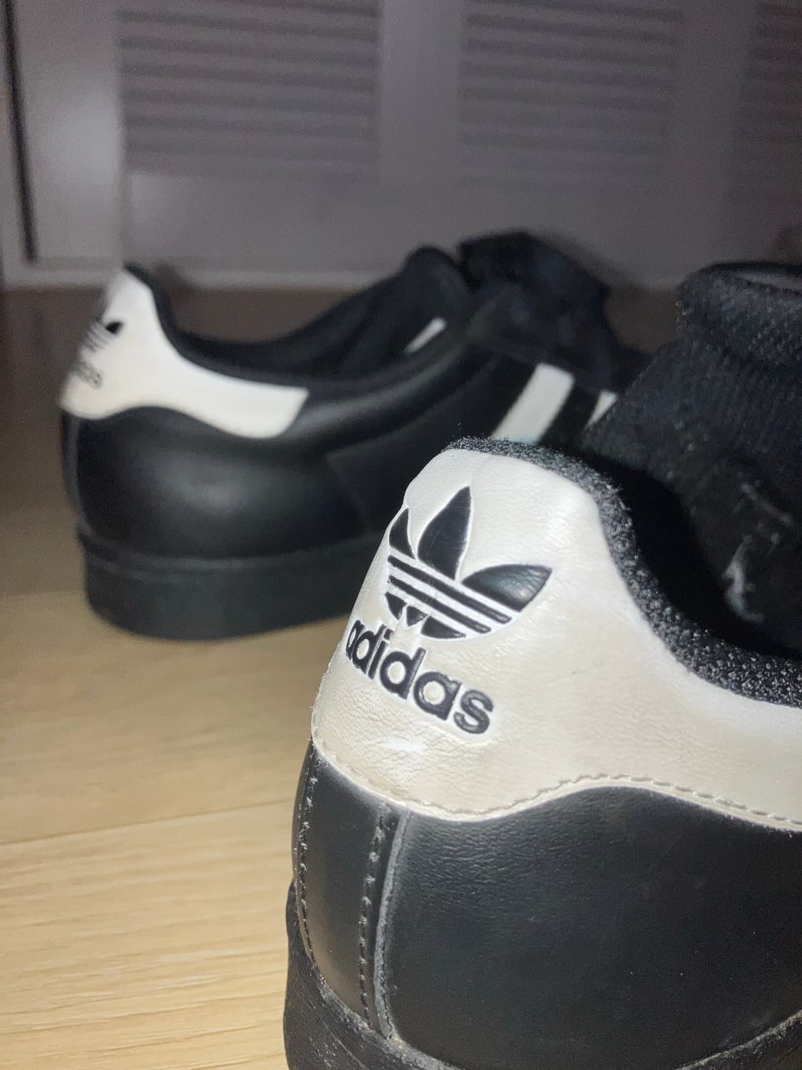 아디다스 슈퍼스타 검정 240 상품이미지4