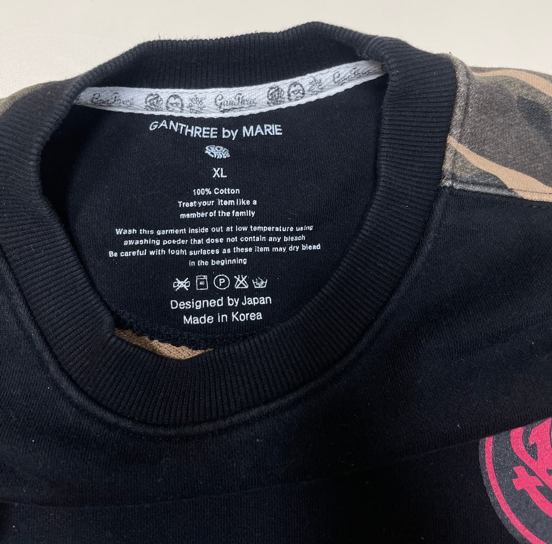 GANTHREE  by MARIE 맨투맨 티셔츠입니다 상품이미지3