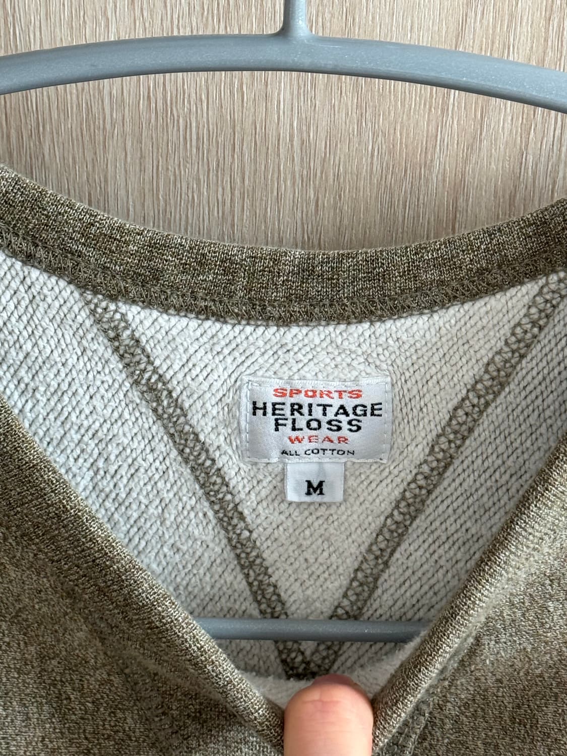 헤리티지플로스 맨투맨 M 상품이미지4