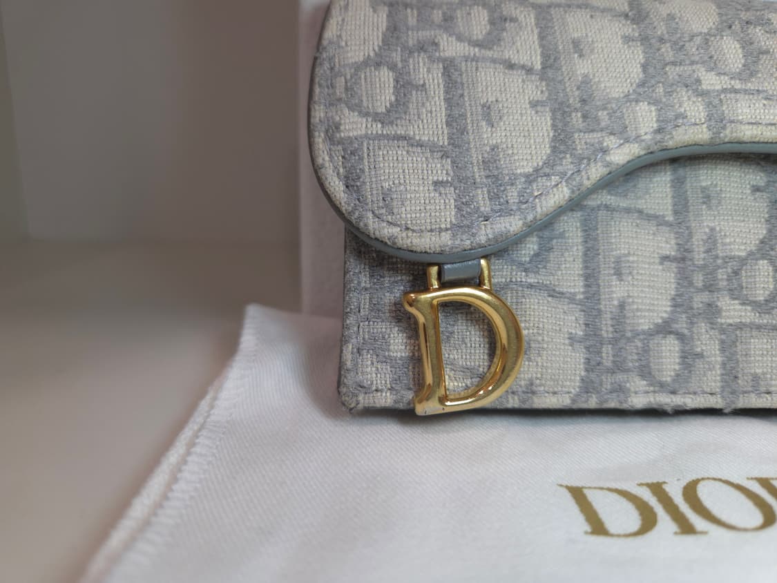 디올 새들 카드지갑 상품이미지3