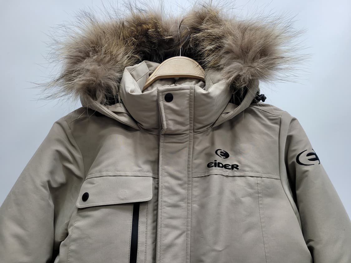 EIDER 아이더 라쿤후드 헤비 다운 패딩 자켓 / 남 M (여성가능)
 상품이미지3