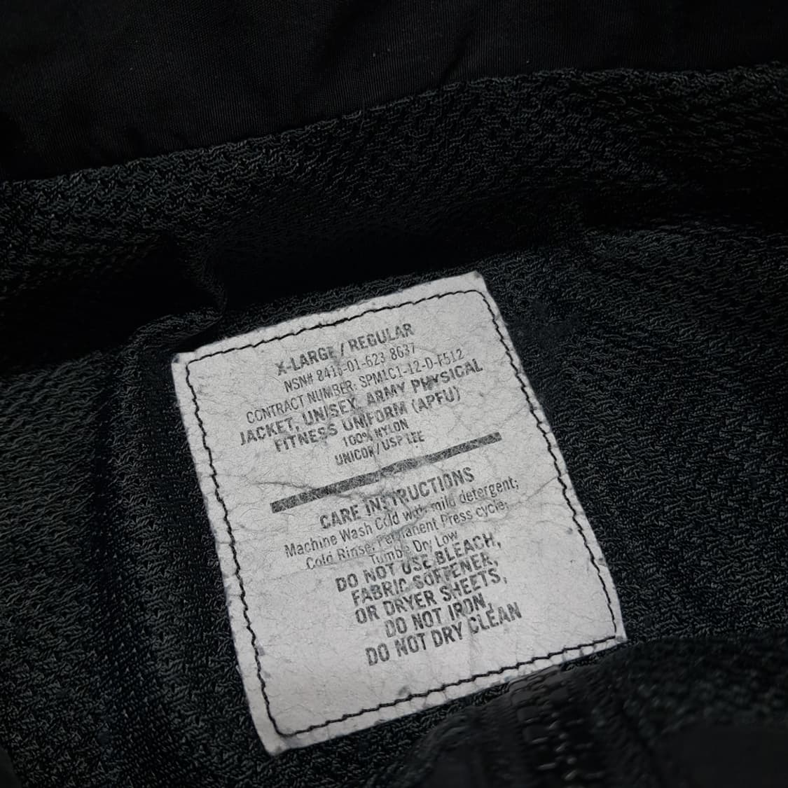 Co924 XL US Army IPFU APFU 3세대 바람막이 자켓 상품이미지4