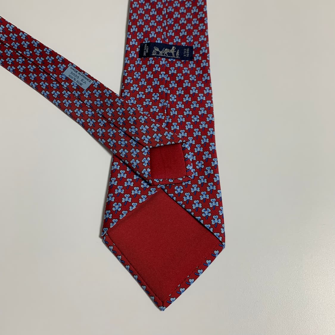 에르메스(HERMES) 프랑스 100실크 명품넥타이 최상급 9cm 상품이미지6