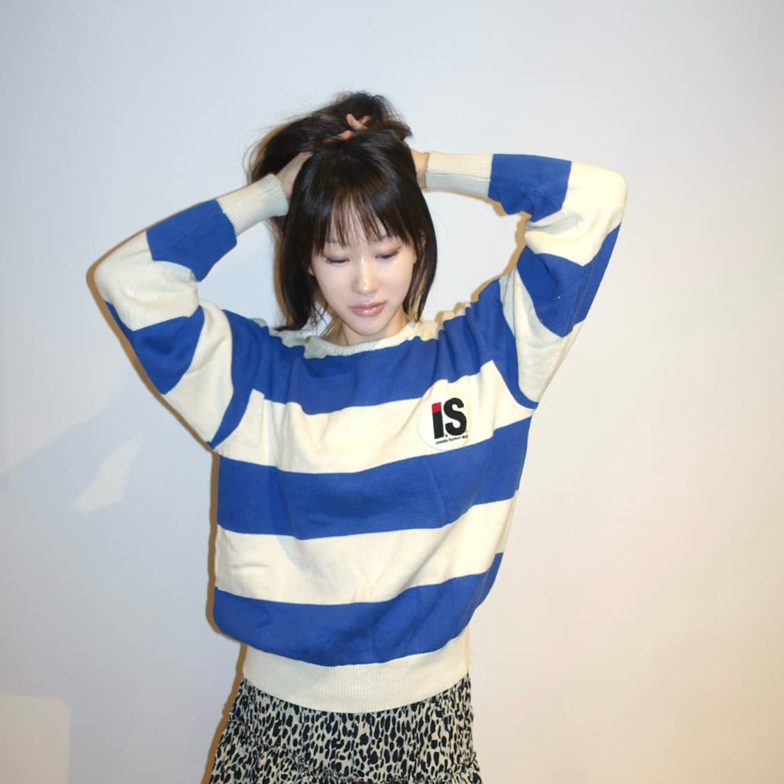 이세이미야케 스트라이프 니트 상품이미지1