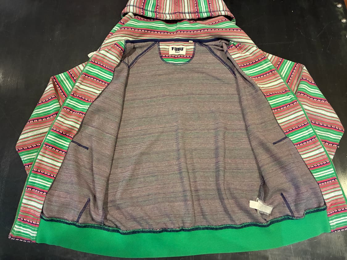 M) FUBU 후부 에스닉 후드 집업 상품이미지4