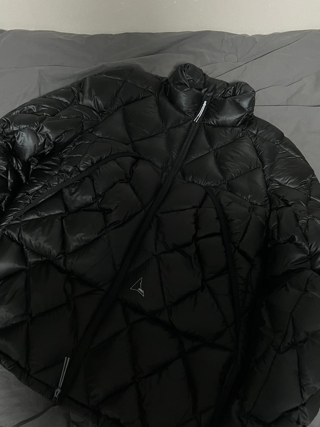 (L) 로아 누나NUNA 경량패딩 블랙 3회착 새상품급 상품이미지3