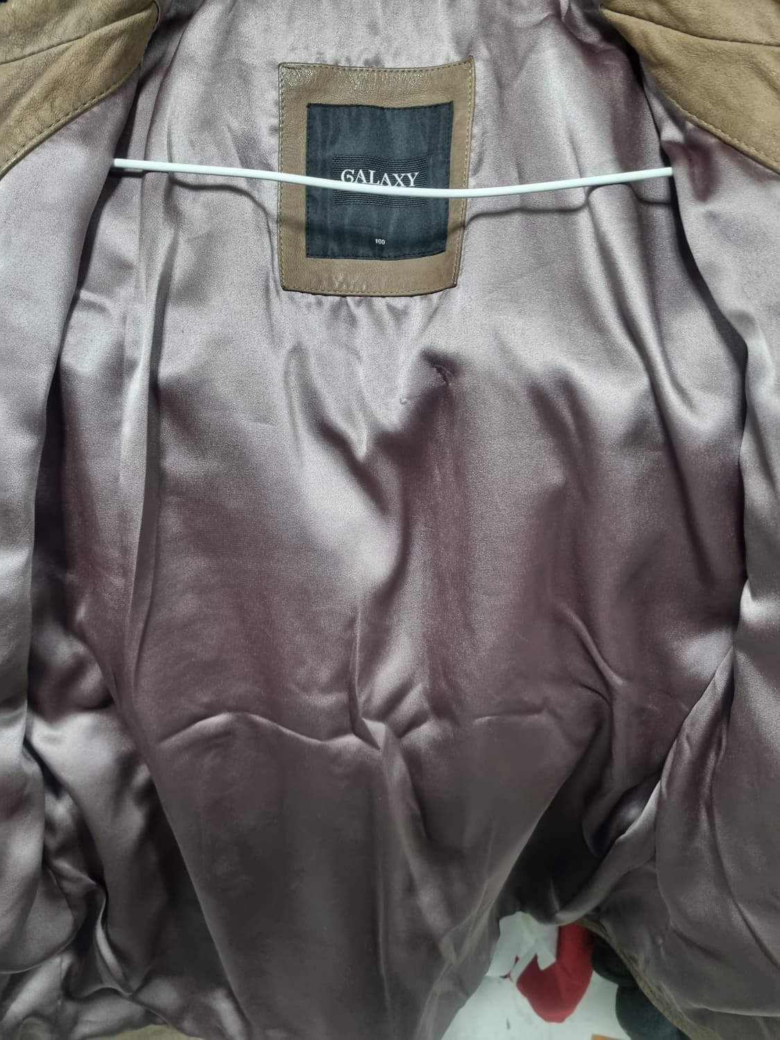 갤럭시 남성 양가죽 자켓  상품이미지5