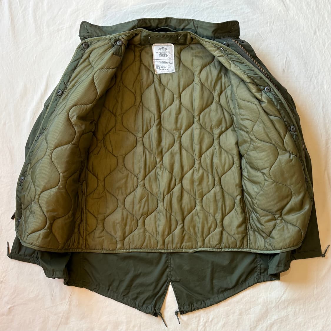 [데드스탁] 80s USARMY M65 피쉬테일 파카(XS/90-100) 상품이미지2