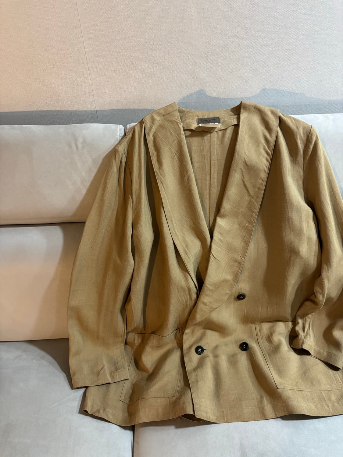 Yohji Yamamoto Linen Jacket 요지야마모토 린넨자켓 상품이미지4