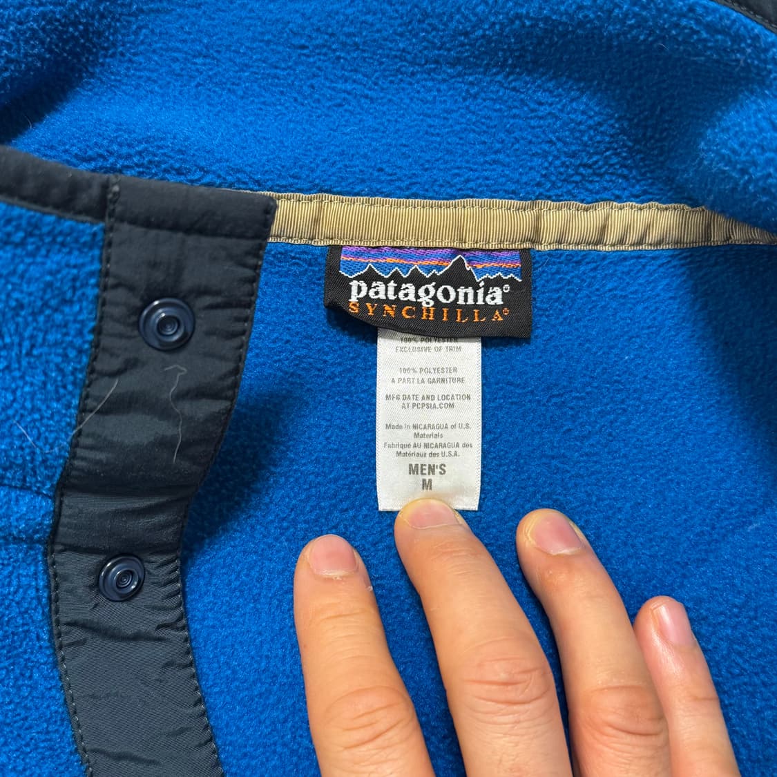 (M) 파타고니아 신칠라 블루 상품이미지4