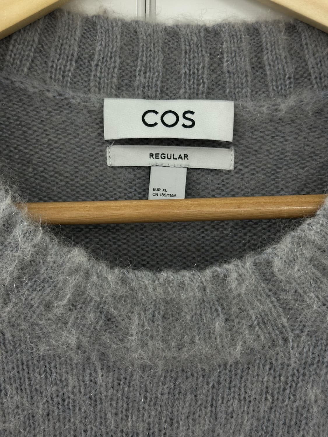 COS 모헤어 블렌드 그라데이션 니트 XL (민트급) 상품이미지4