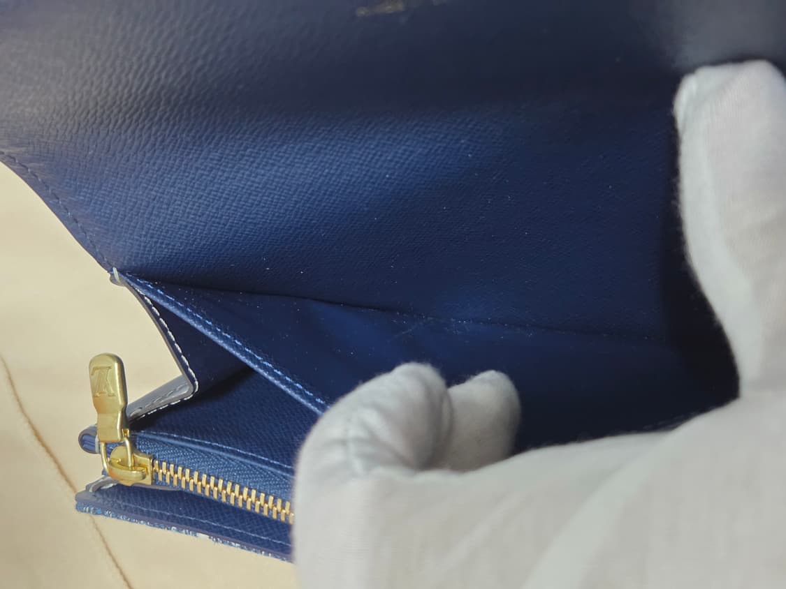 [새상품급] 루이비통 모노그램 데님 사라월렛 장지갑 상품이미지9