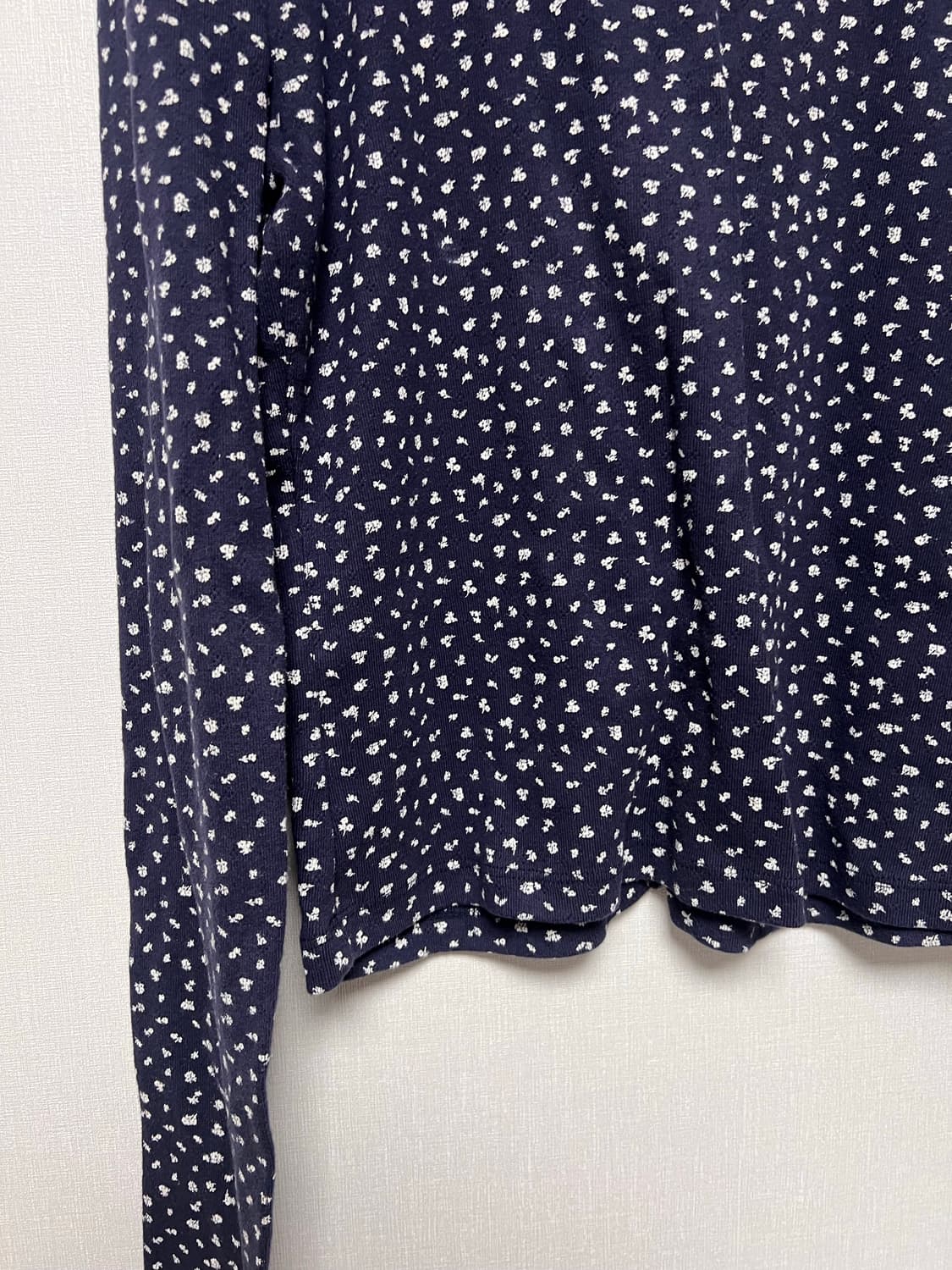 Glowny flower cardi navy👢 상품이미지4