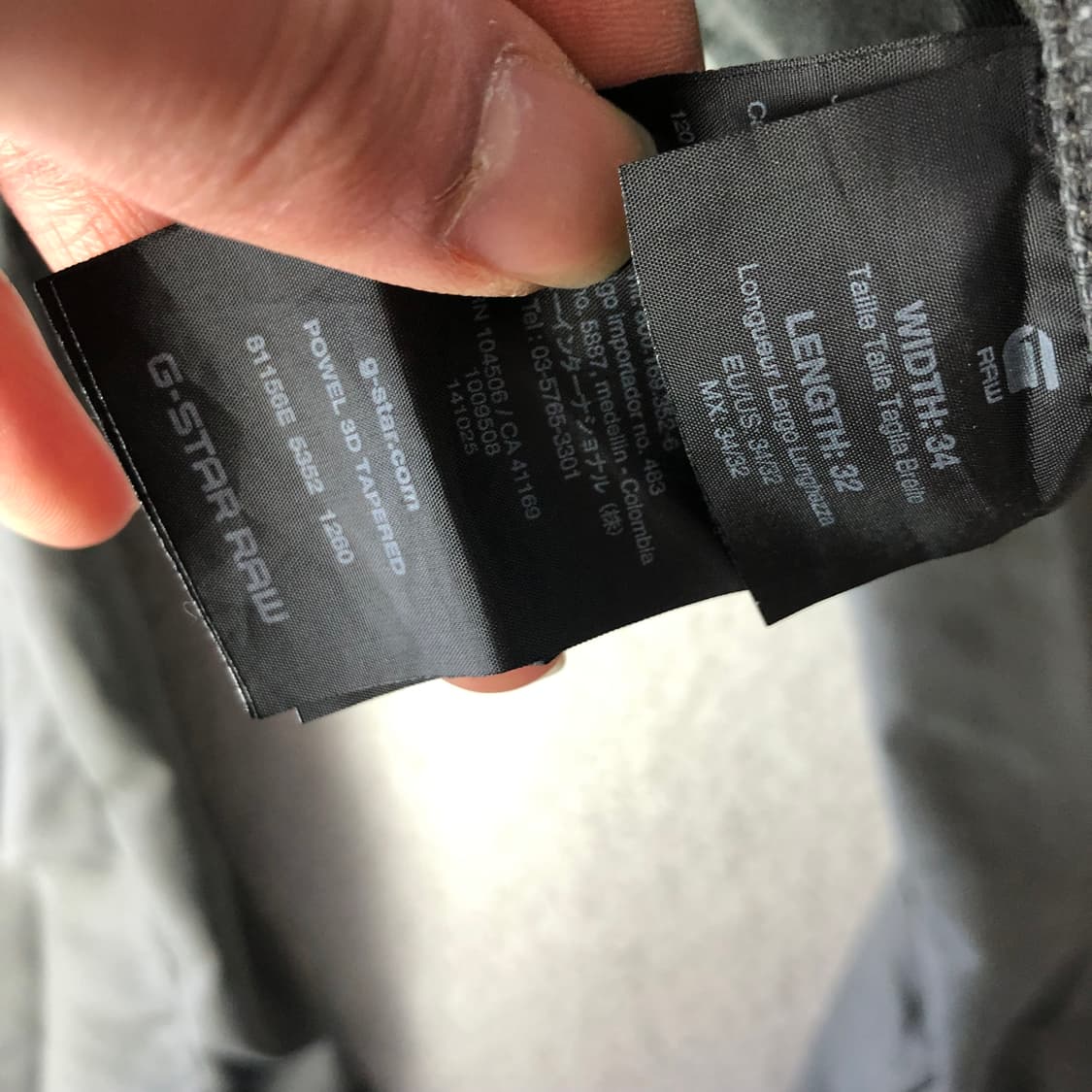 지스타로우 카고팬츠 상품이미지7