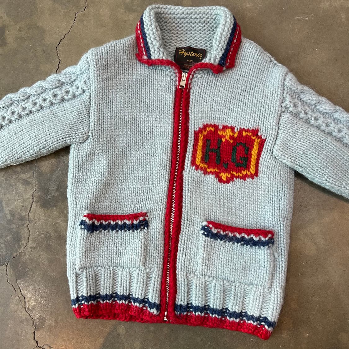 히스테릭글래머 헤비 울 코위찬 상품이미지3