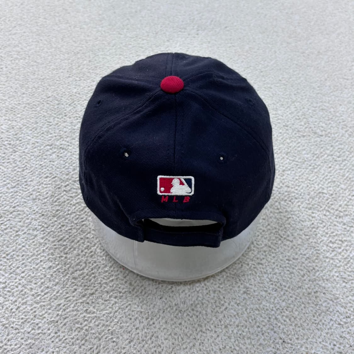 F MLB 와후 추장 로고 빈티지 볼캡 0528Y 상품이미지3