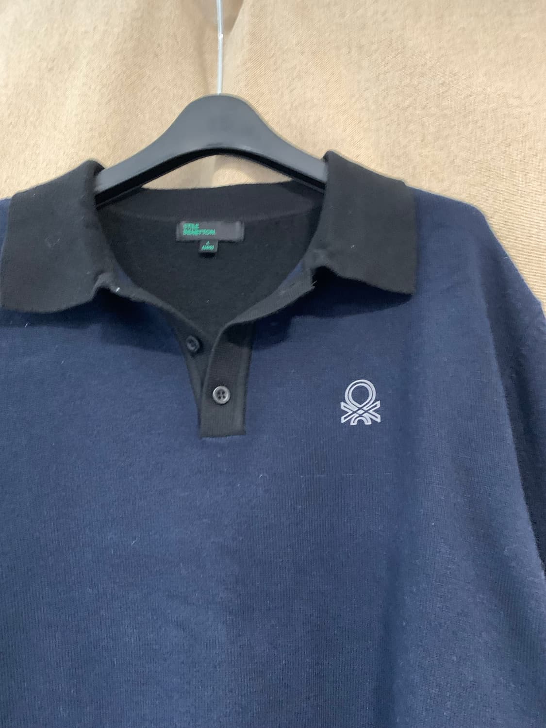 💙27만->2.6만💙 베네통 골프 카라 니트 L(100) 상품이미지4