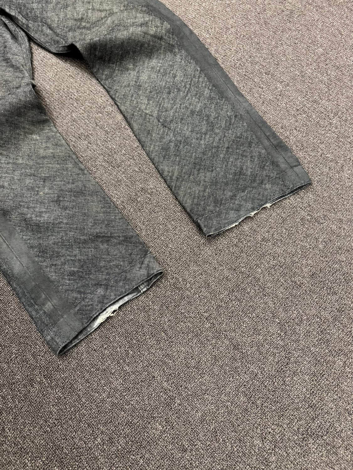 33)OLD GAP 빈티지 Cross Cut Jean 흑청 데님팬츠 상품이미지3