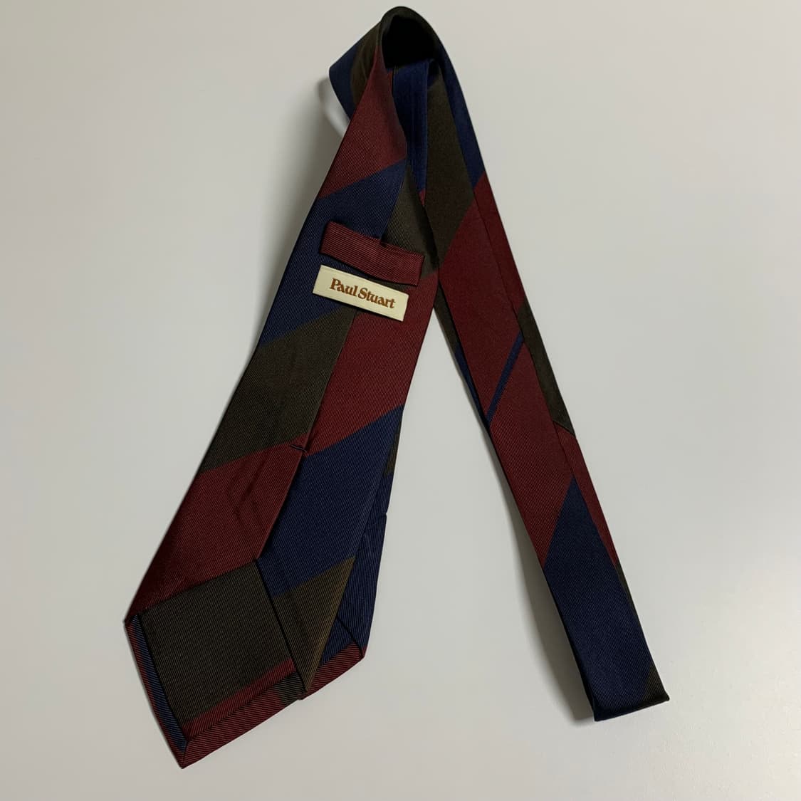 폴스튜어트 레지멘탈 클래식 정장넥타이 최상급 100실크 A+등급 상품이미지9