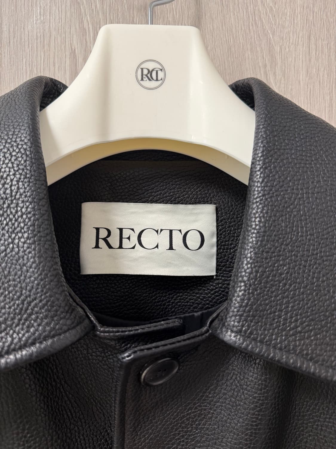[S] 렉토 빈티지 레더 초어 자켓 상품이미지5