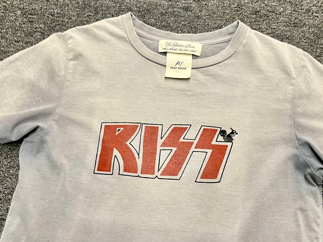 [95] REMI RELIEF 레미릴리프 KISS 빈티지 반팔티 L 상품이미지2