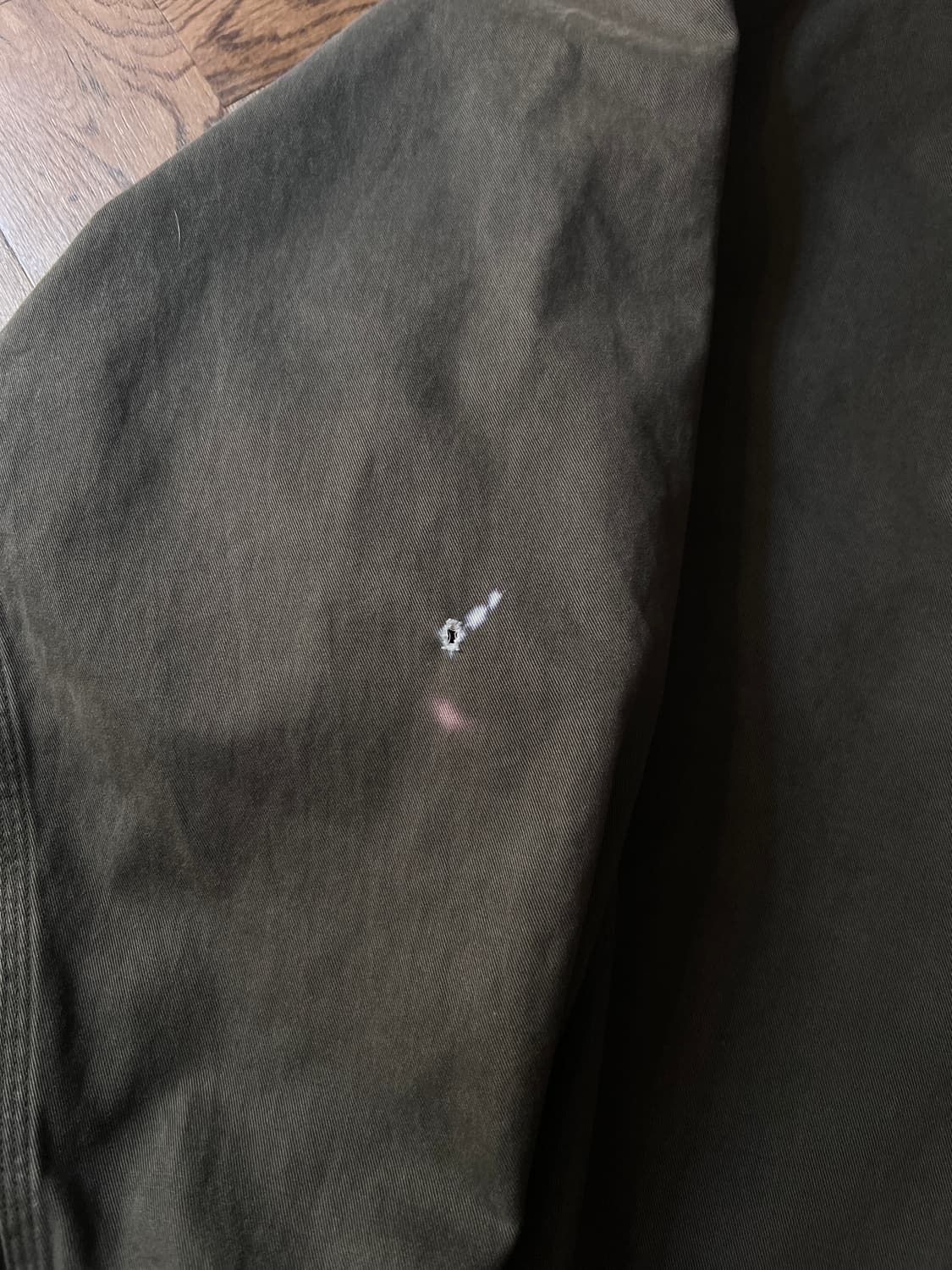 [4XL]칼하트 USA 2포켓 모스그린 코튼 워크 셔츠 상품이미지7