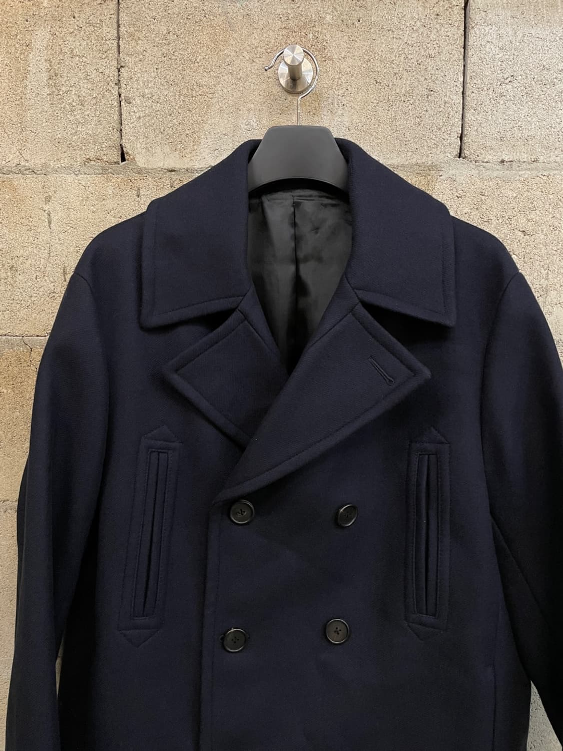 쿠어 캐시미어 블레드 피 코트  상품이미지3