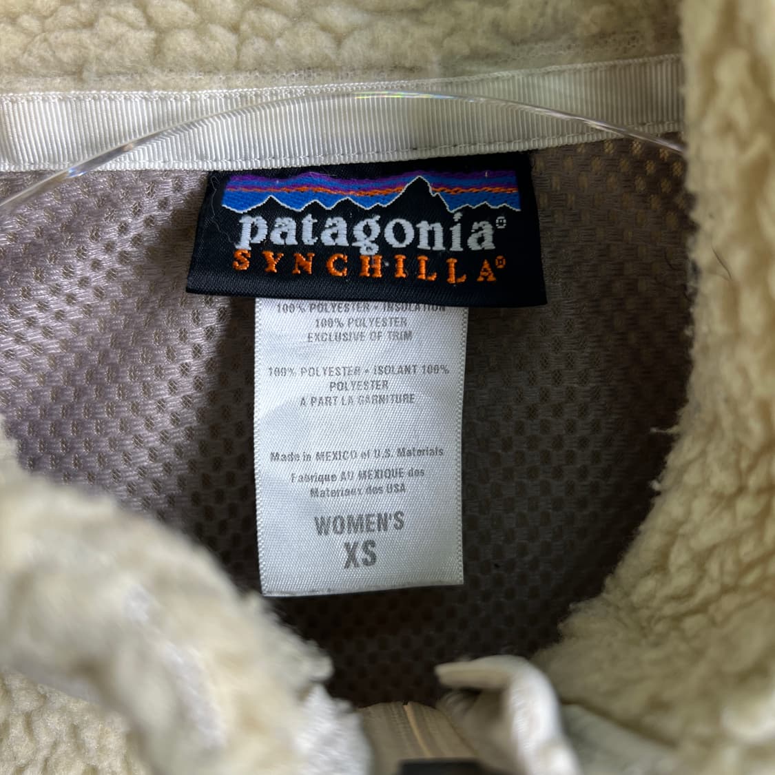 파타고니아 신칠라 레트로 플리스 자켓 XS 상품이미지3