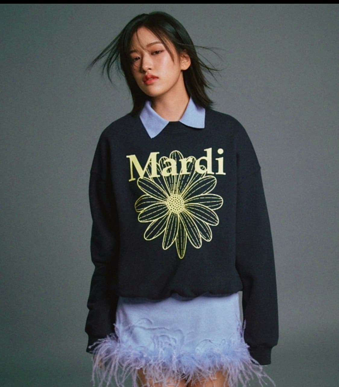 F) 마르디메크르디 맨투맨 티셔츠 맨투맨티 스웻셔츠 상품이미지1