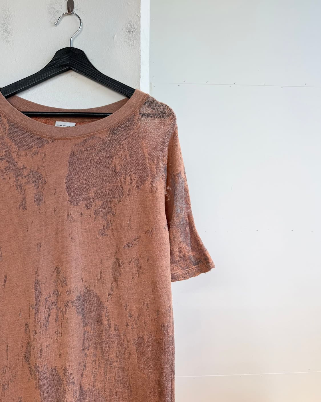 드리스 반 노튼 오렌지 스크래치 하프티  상품이미지5