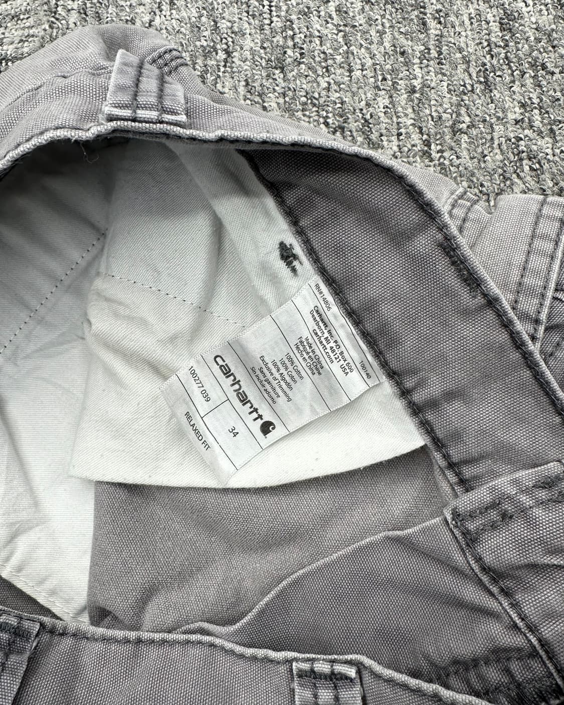 (허단44)칼하트 워크 반바지-M1806 상품이미지3