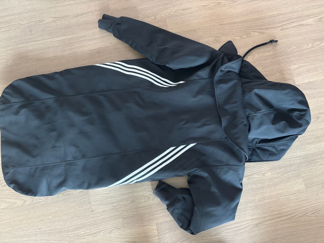 패셔너블한 아디다스 야상형 롱패딩 여성 라지이지만 프리사이즈 상품이미지6