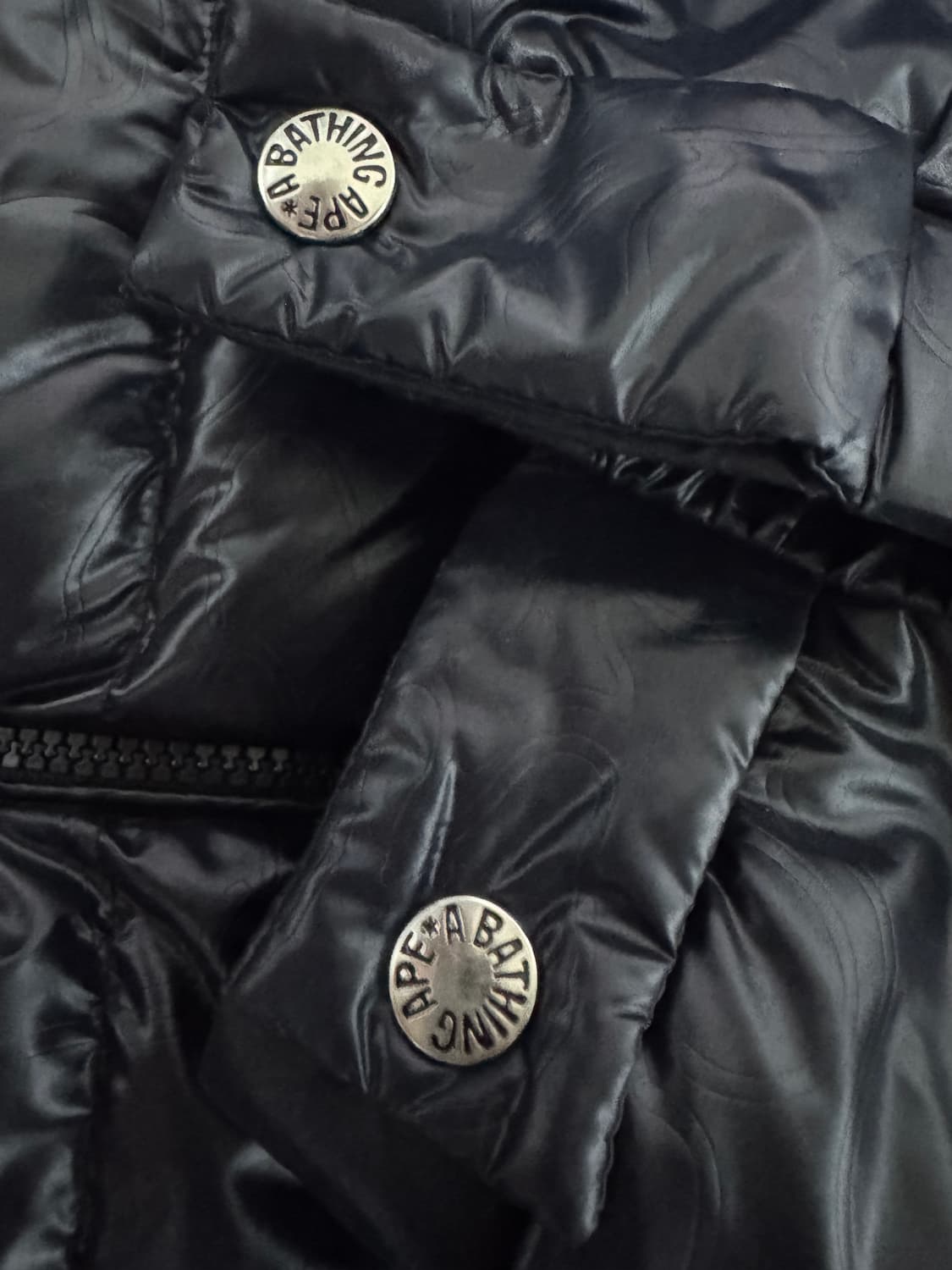 [M] 베이프 라인 카모 디보스 경량패딩 상품이미지9