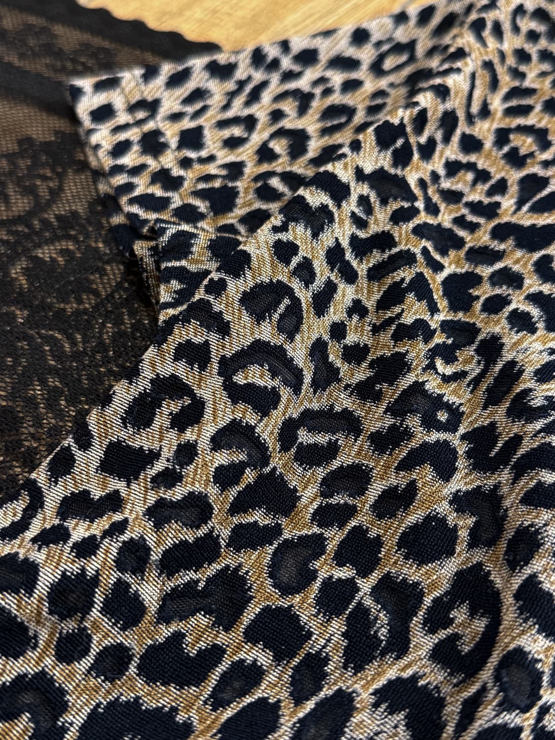 Half-Neck Leopard Blouse 0100 상품이미지2