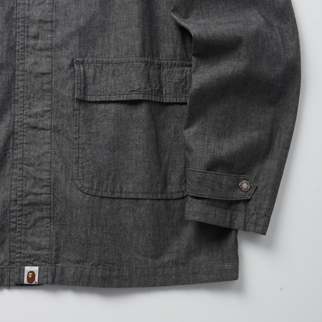 베이프 A BATHING APE Chambray Coverall 상품이미지5