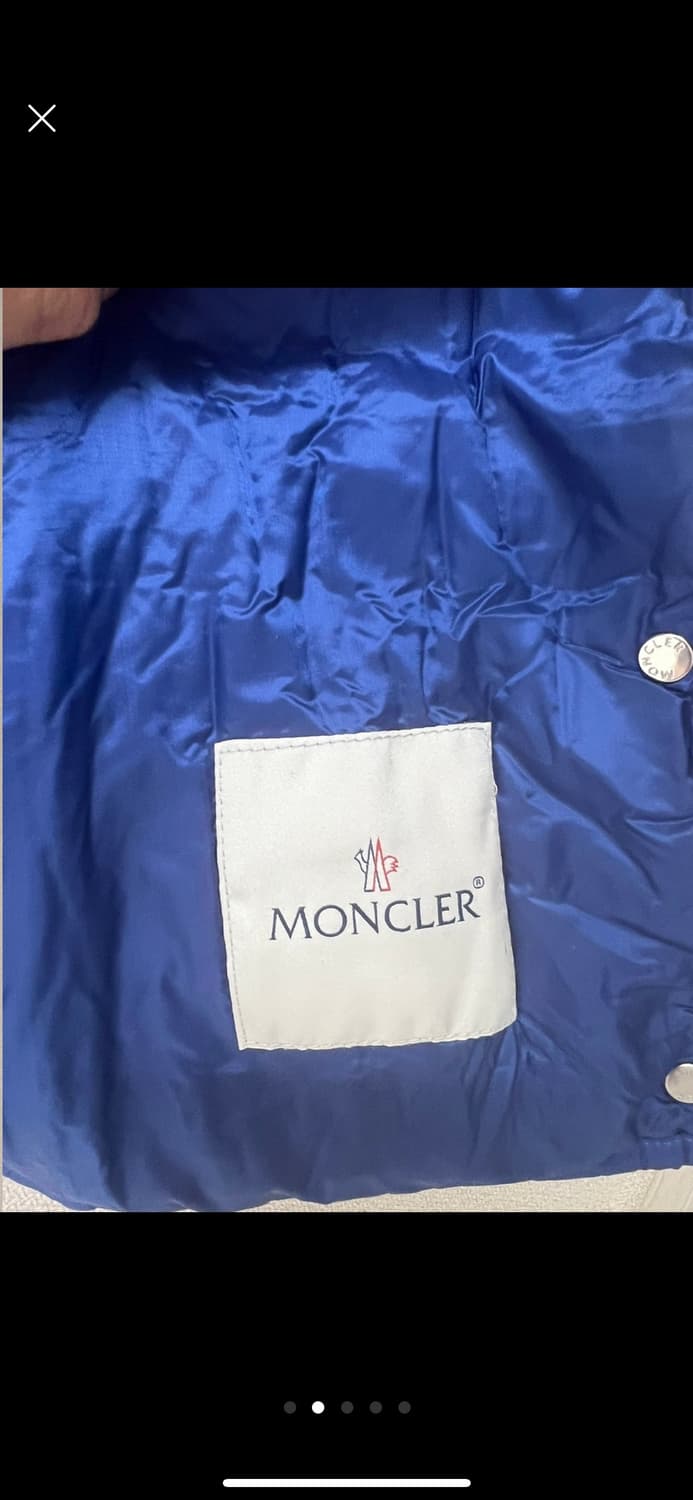 몽클레어 패딩조끼 (새상품) 상품이미지3