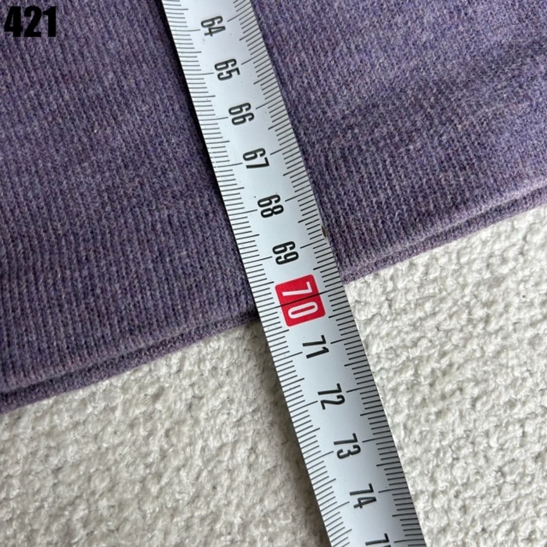 폴로 퍼플 하프집업 맨투맨  상품이미지5