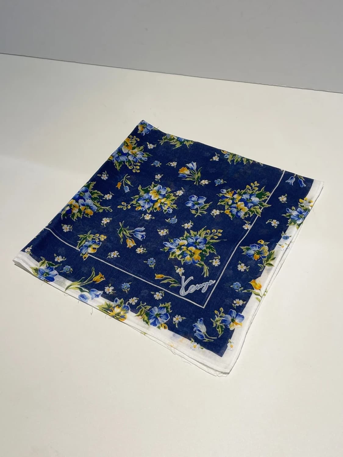 겐조 00's 재팬 프로럴 쁘띠 손수건 A1475 상품이미지3