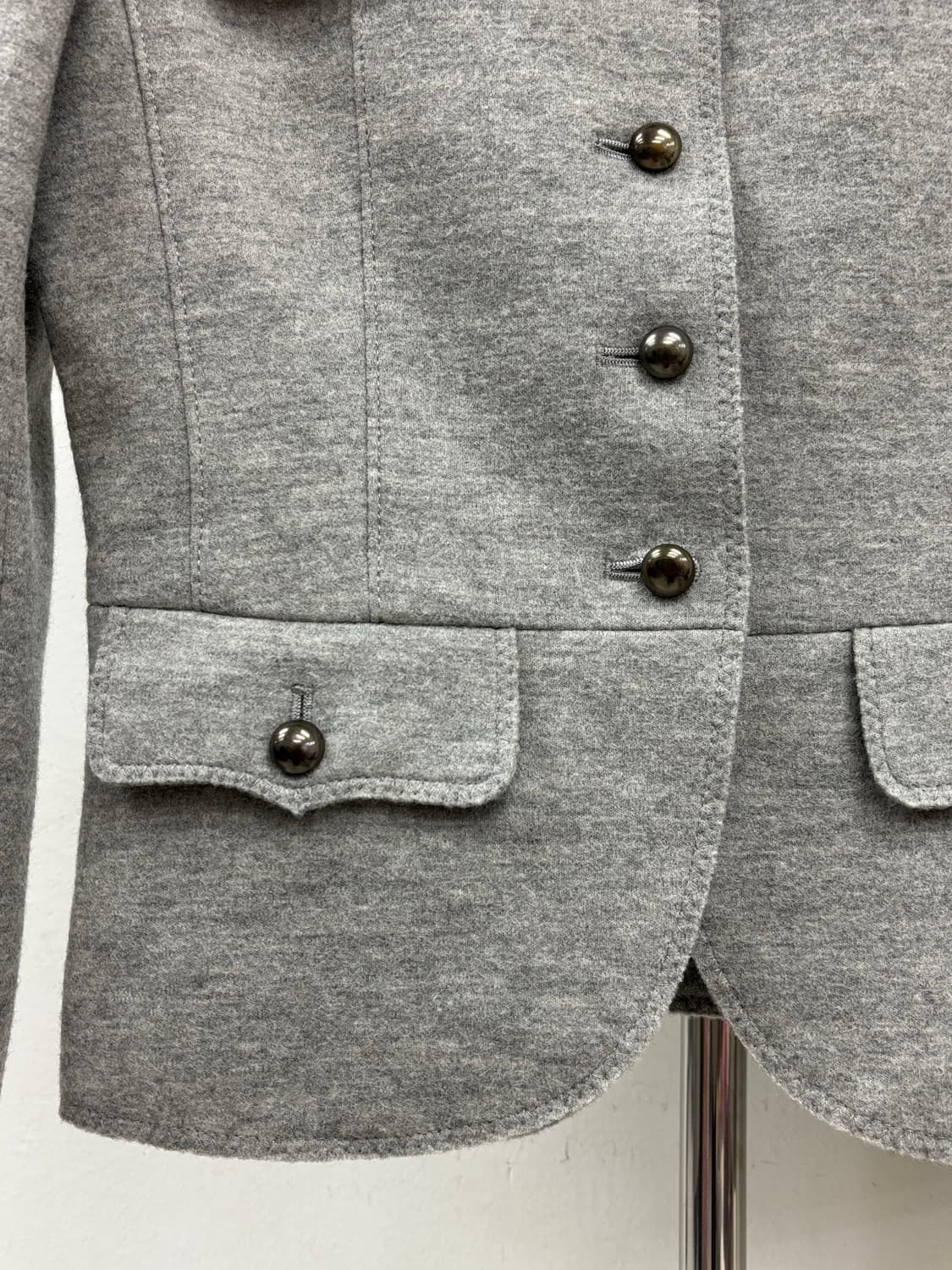 빈티지 그레이 울 자켓 상품이미지4