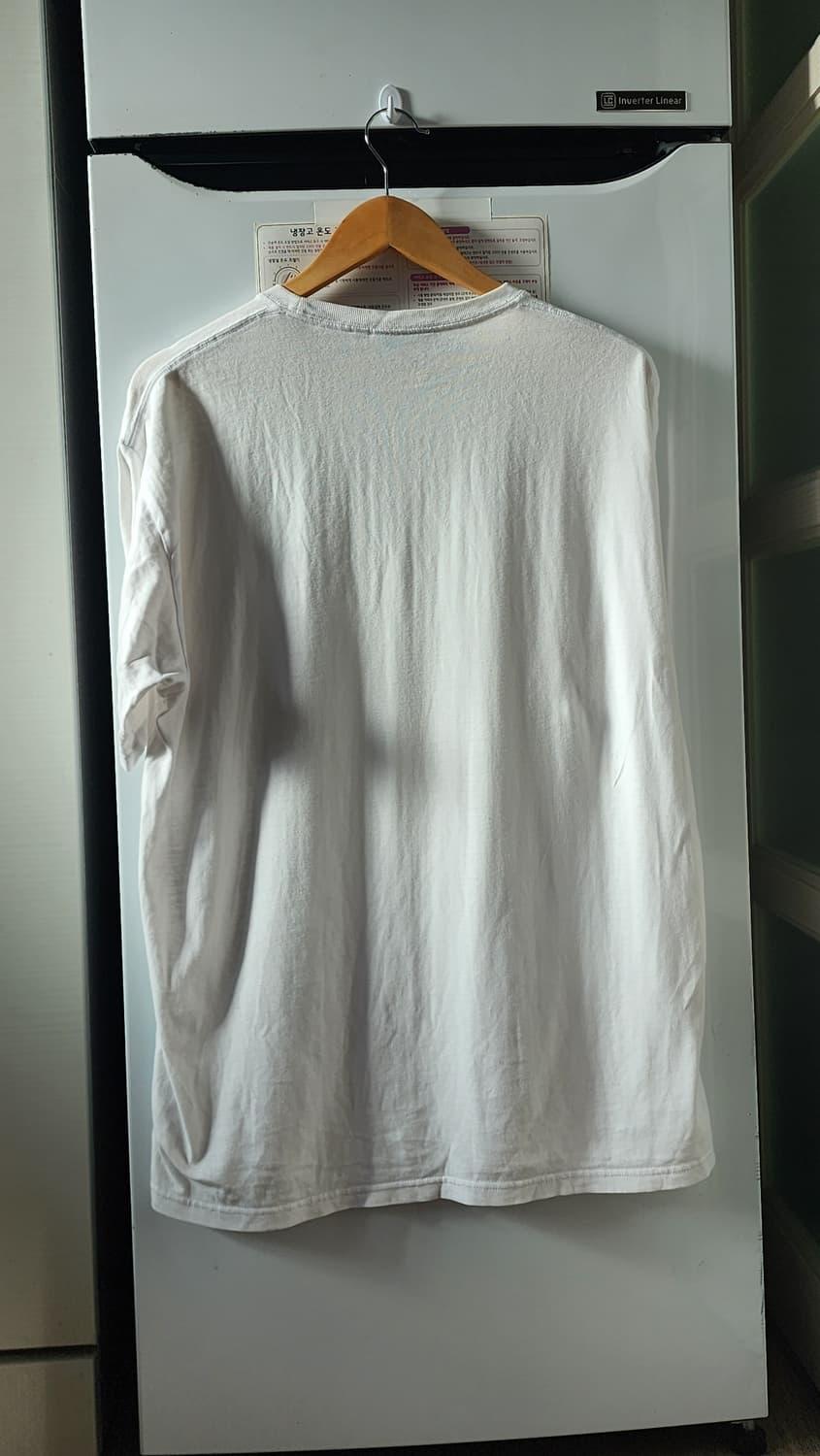예일 YALE 흰색 반팔 티셔츠 L 상품이미지2