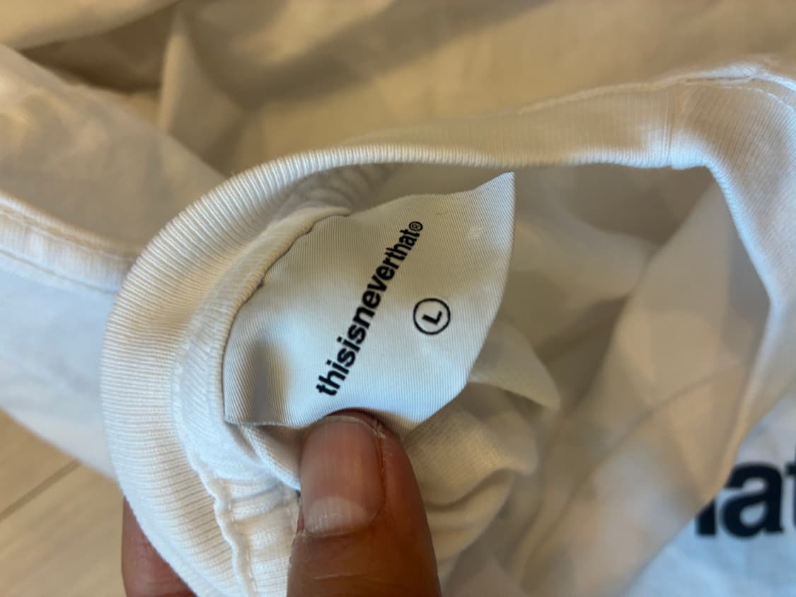 디스이즈네버댓 기본 긴팔 티 상품이미지3