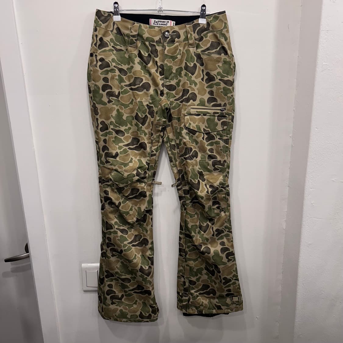 L1 프리미엄 굿즈 카모패턴 부츠컷 스키팬츠 상품이미지2