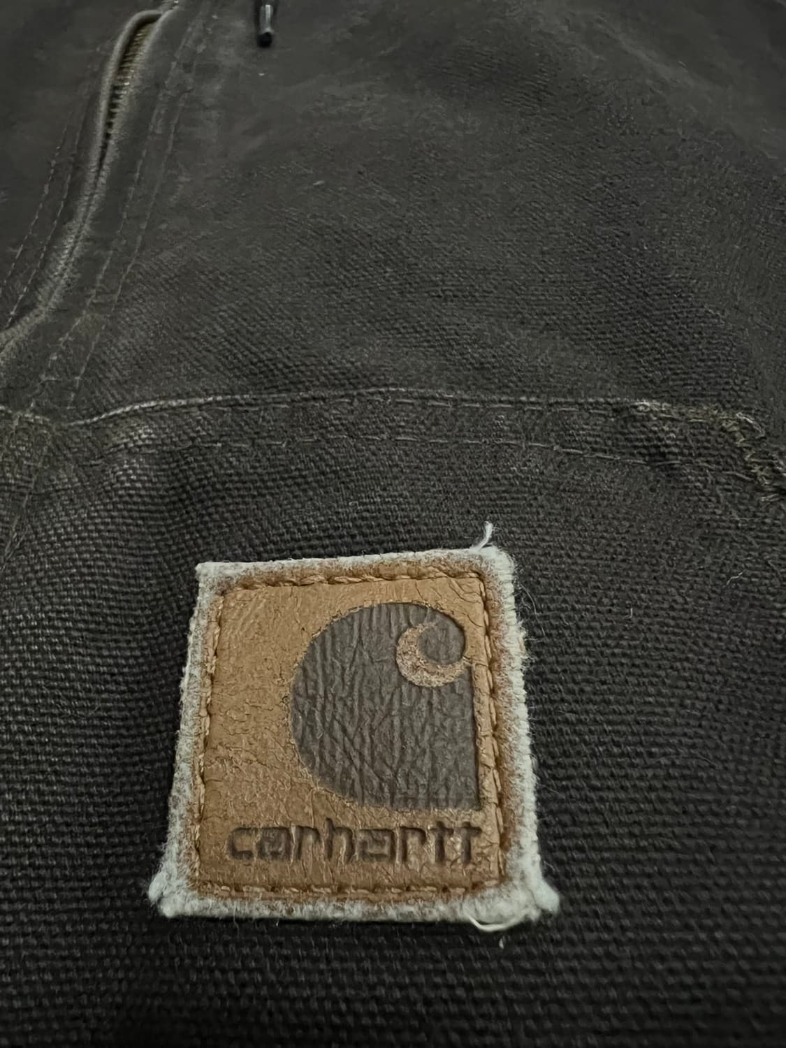 (M) 칼하트 덕 액티브 후드자켓 J130 DKB 다크브라운 상품이미지5