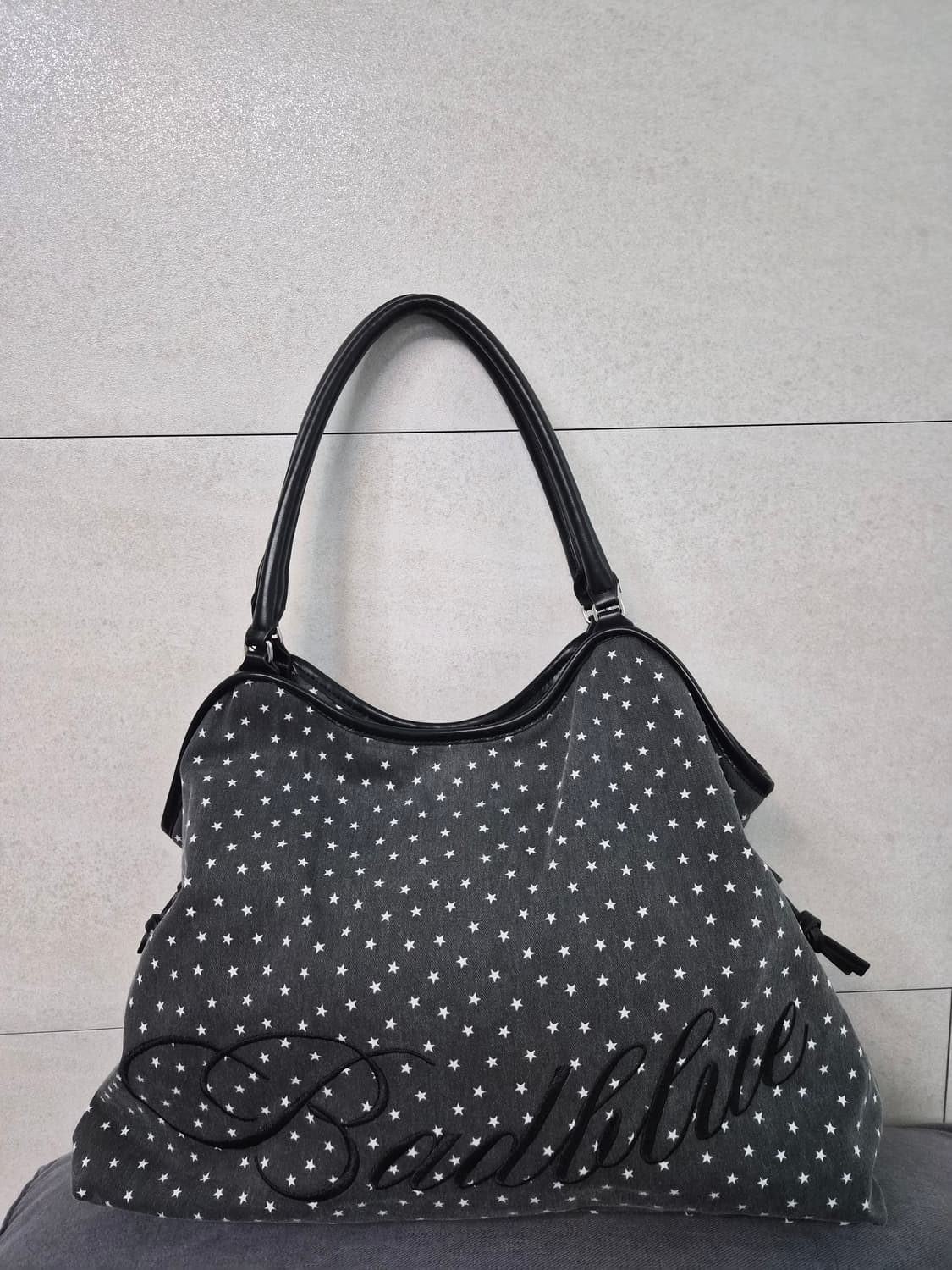 배드블루 별 딤섬백 차콜 상품이미지6