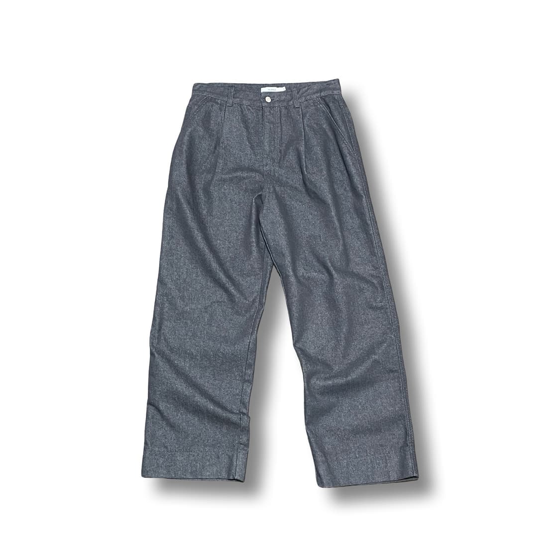 [32] Nokkle 와이드 데님 팬츠 그레이 상품이미지1