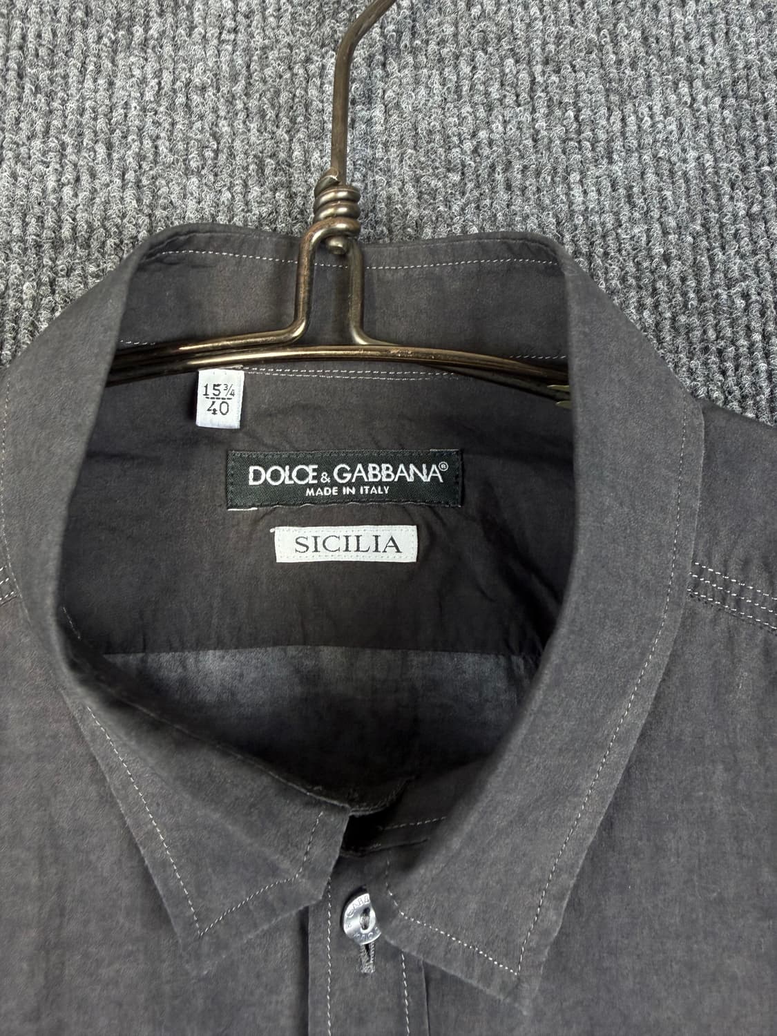 돌체앤가바나 잉크다잉 블럭셔츠 상품이미지5