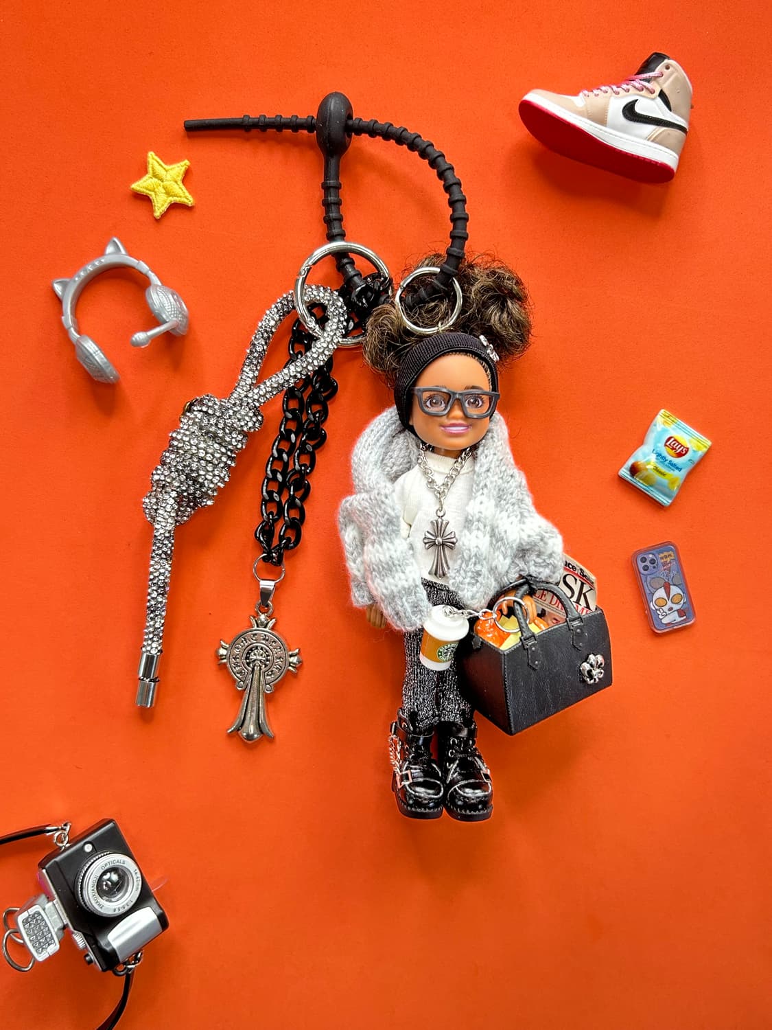 (28)바비키링 정품USA 마텔사 바비인형 커스텀키링 상품이미지2